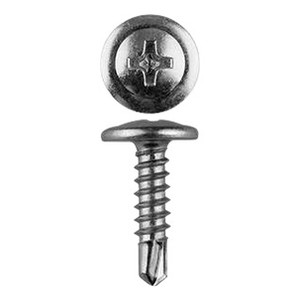 Саморез с пресс-шайбой с наконечником сверло