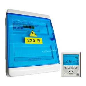 Шкаф управления вентиляционной установкой с водяным нагревателем  EASYLINE WSP-3/18,5/Ч