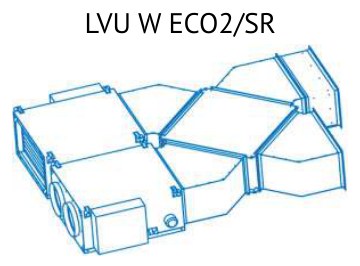 Приточно-вытяжная установка Supervent LVU-3000-W+N-ECO2/SR60-30