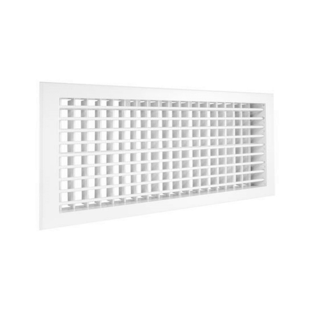 Настенная двурядная решётка ZILON 2 WA 300*300