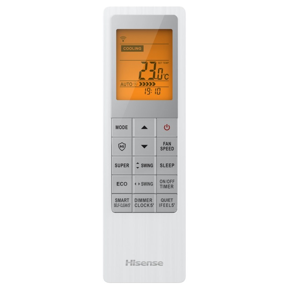 Инверторная сплит-система Hisense VIBE PRO SILVER EU DC Inverter AS-13UW4RLCHD00(S)